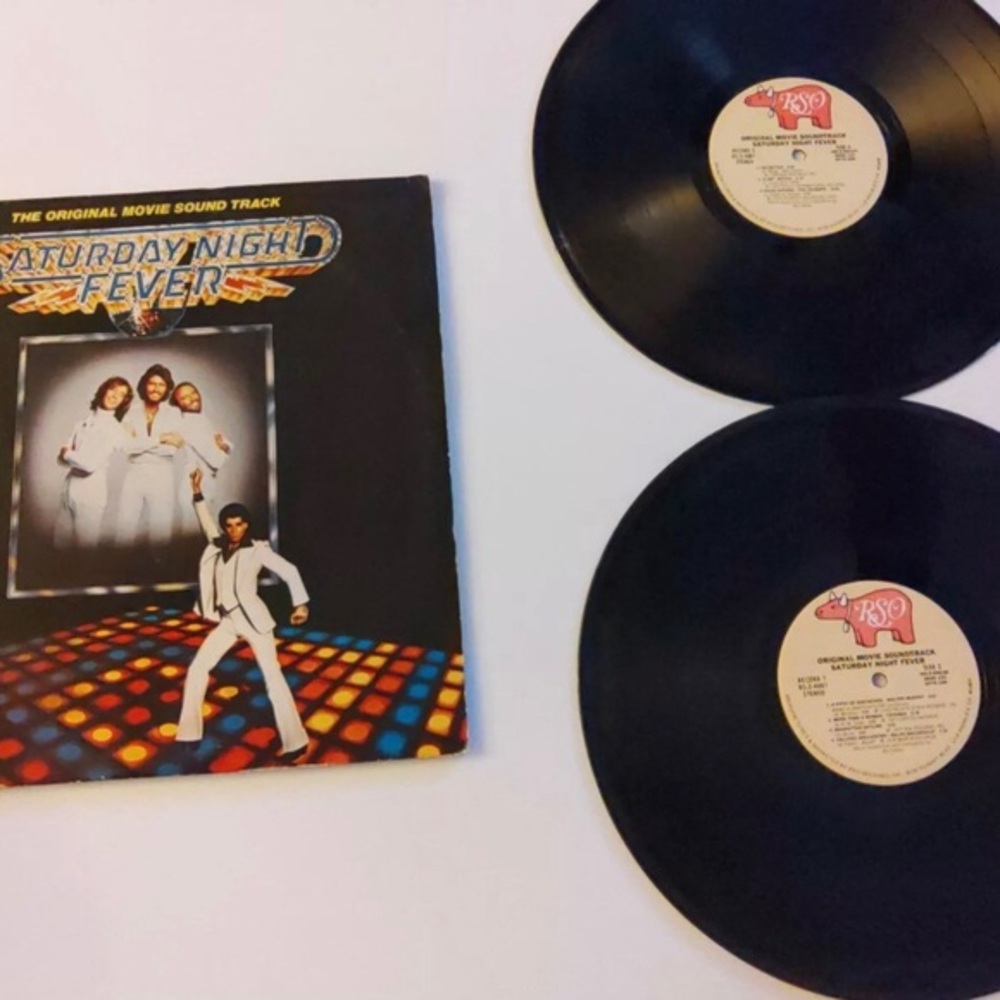 Bee Gees Hits 12" Vinyl 2LP Saturday Night Fever Soundtrack